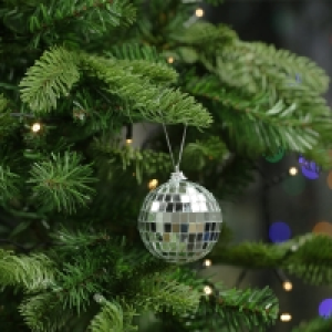 InExcess  Mirror Ball Disco Bauble - Set of 6
