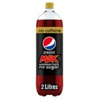 Morrisons  Pepsi Max No Caffeine Bottle