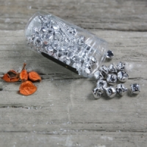 InExcess  Silver Christmas Jingle Bells - 3 Sizes Available
