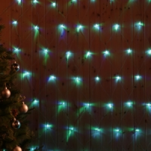 InExcess  Colour Changing Blue & Green LED Net Lights - 3 x 2m