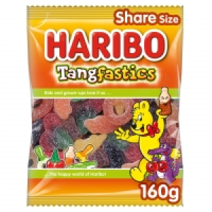 Iceland  HARIBO Tangfastics Bag 160g