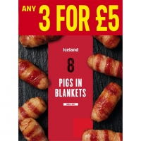 Iceland  Iceland 8 Pigs in Blankets 168g