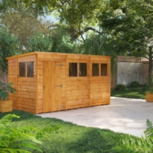 RobertDyas  12X6 Power Overlap Pent Shed