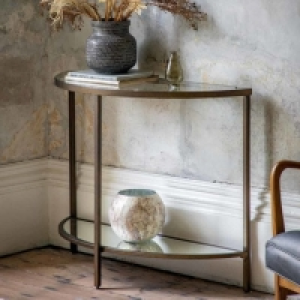 RobertDyas  Gallery Direct Thurlow Console Table 1000x350x750mm