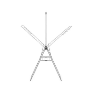RobertDyas  Brabantia Hangon Drying Rack, 25M with Rod - Metallic Grey