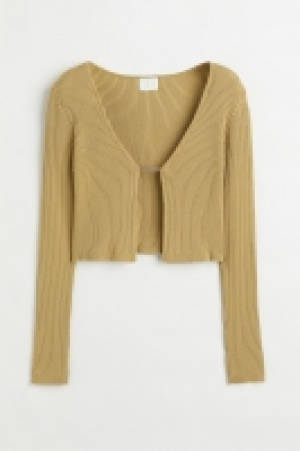 Rib-knit cardigan £11.00