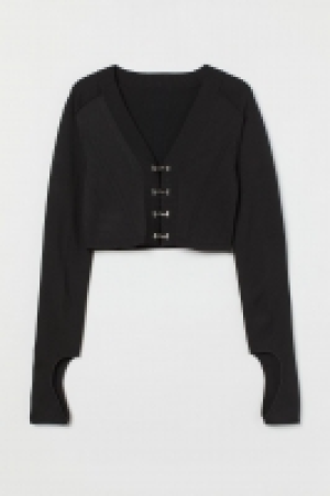 HM  Cropped cardigan