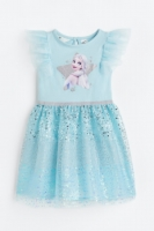 HM  Printed tulle dress
