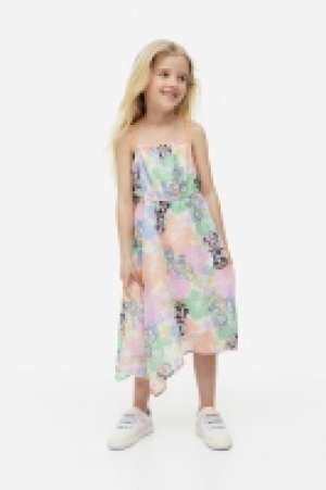 HM  Asymmetric chiffon dress