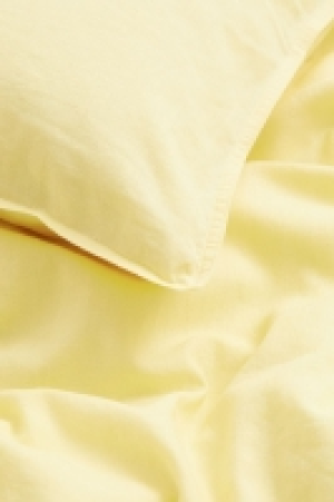 Linen-blend single duvet cover set £30.00