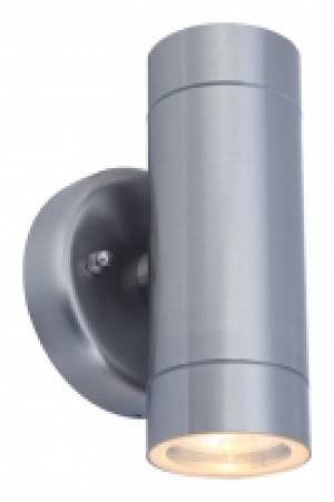 Wickes  Lutec Vienna Stainless Steel Up & Down Light