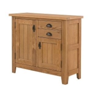 Homebase  Hocombe Small Sideboard - Oak