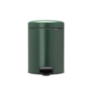 Homebase  Brabantia Pedal Bin newIcon, 5L, Pine Green