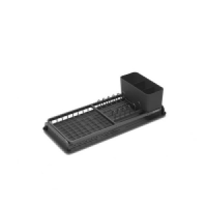 Homebase  Brabantia SinkSide Compact Dish Drying Rack - Dark Grey