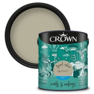 Crown Matt Emulsion Paint Light Fern - 2.5L £19.00