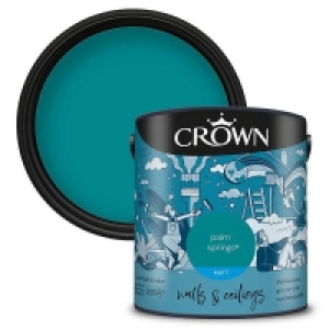 Crown Matt Emulsion Paint Palm Springs - 2.5L £19.00