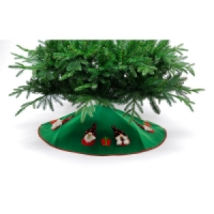 QDStores  92cm Christmas Tree Skirt Polyester