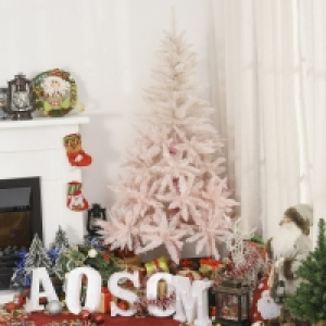 QDStores  5ft Christmas Tree Artificial - Pink 450 Tips