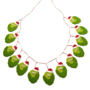 QDStores  Sid The Sprout Bunting Christmas Decoration Green - 260cm