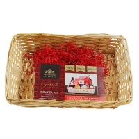 QDStores  Create Your Own Gift Hamper Kit Light Wicker - Large