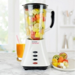 QDStores  Kitchen Blender With Grinder Mill - Cream 1.5L 500W