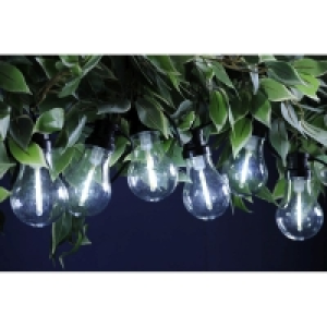 QDStores  Christmas String Festoon Lights White Outdoor 10 LED - 4.5m