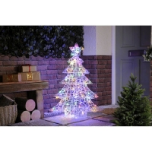 QDStores  Multicolour Soft Acrylic Tree - 100cm
