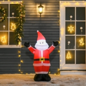 Santa Inflatable Christmas Decoration - 120cm £17.99