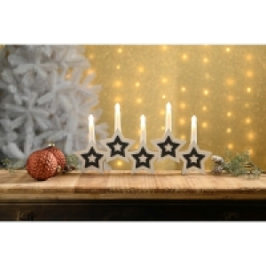 QDStores  LED Christmas Star Candle Bridge - 38cm