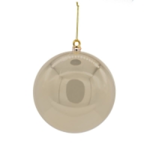 QDStores  Christmas Tree Bauble Decoration Champagne Gold - 25cm