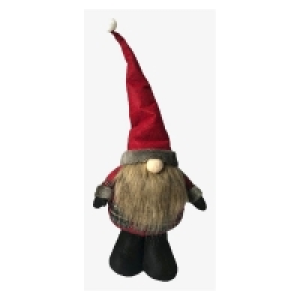 QDStores  Standing Gonk Christmas Decoration 46cm - Red Santa Hat