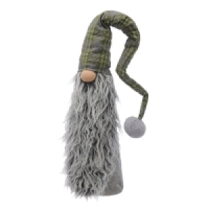 QDStores  Gonk Christmas Decoration Grey & Green - 120cm