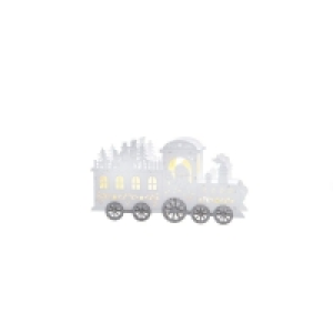QDStores  LED Christmas Wooden Train - 31.5cm