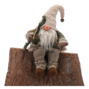 QDStores  Woodland Gonk Standing Decoration Brown 66cm