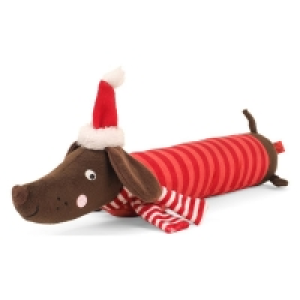 QDStores  Christmas Pet Toy Sausage Dog play pal Large 40cm
