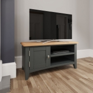 Portchester TV Unit Oak Grey £99.00