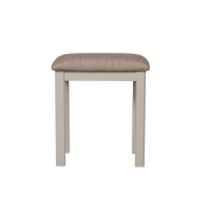 QDStores  Westbridge Dressing Stool Oak Grey