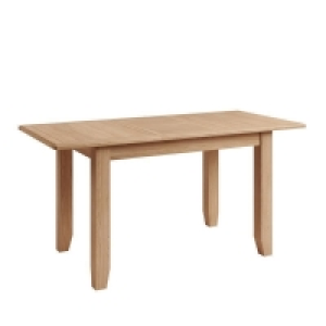 QDStores  Oxford Oak Extending Dining table Natural 120cm