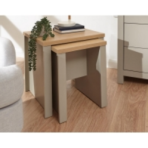 QDStores  Lancaster Nest Of Tables Grey