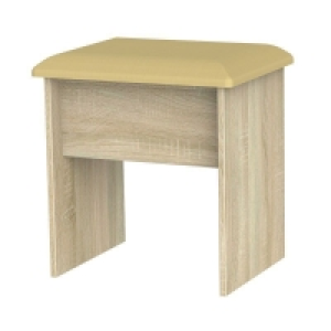 QDStores  Elmsett Dressing Stool Natural