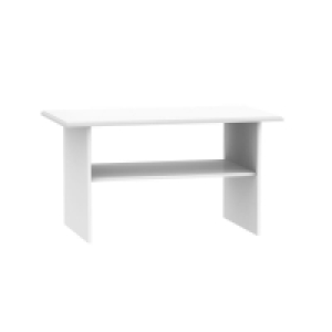 QDStores  Colby Coffee Table Grey 1 Shelf