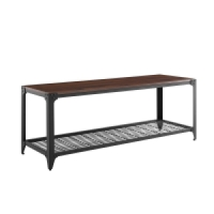 Industrial Coffee Table Dark Brown £32.99