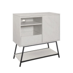 Deco Cabinet Light Grey 2 Doors 2 Shelves 1 Drawer £38.00