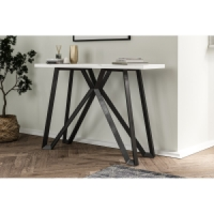 QDStores  Weston Console Table White