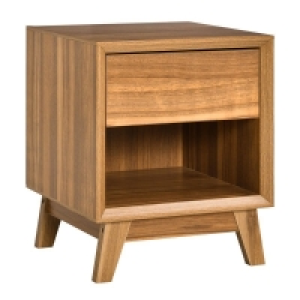 QDStores  Homcom Modern Bedside Table Nightstand