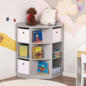 QDStores  Homcom Kids Storage Cabinet