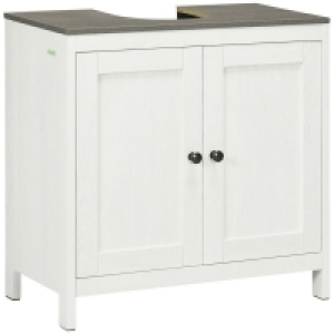 QDStores  Kleankin Modern Bathroom Sink Cabinet