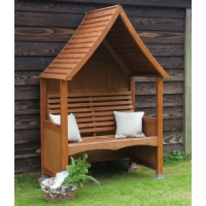 QDStores  AFK Premium Goodwood Arbour Beech Stain 2 Seat