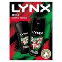 Ocado  Lynx Africa Duo Gift Set