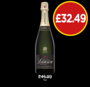 Lanson Champagne £32.49